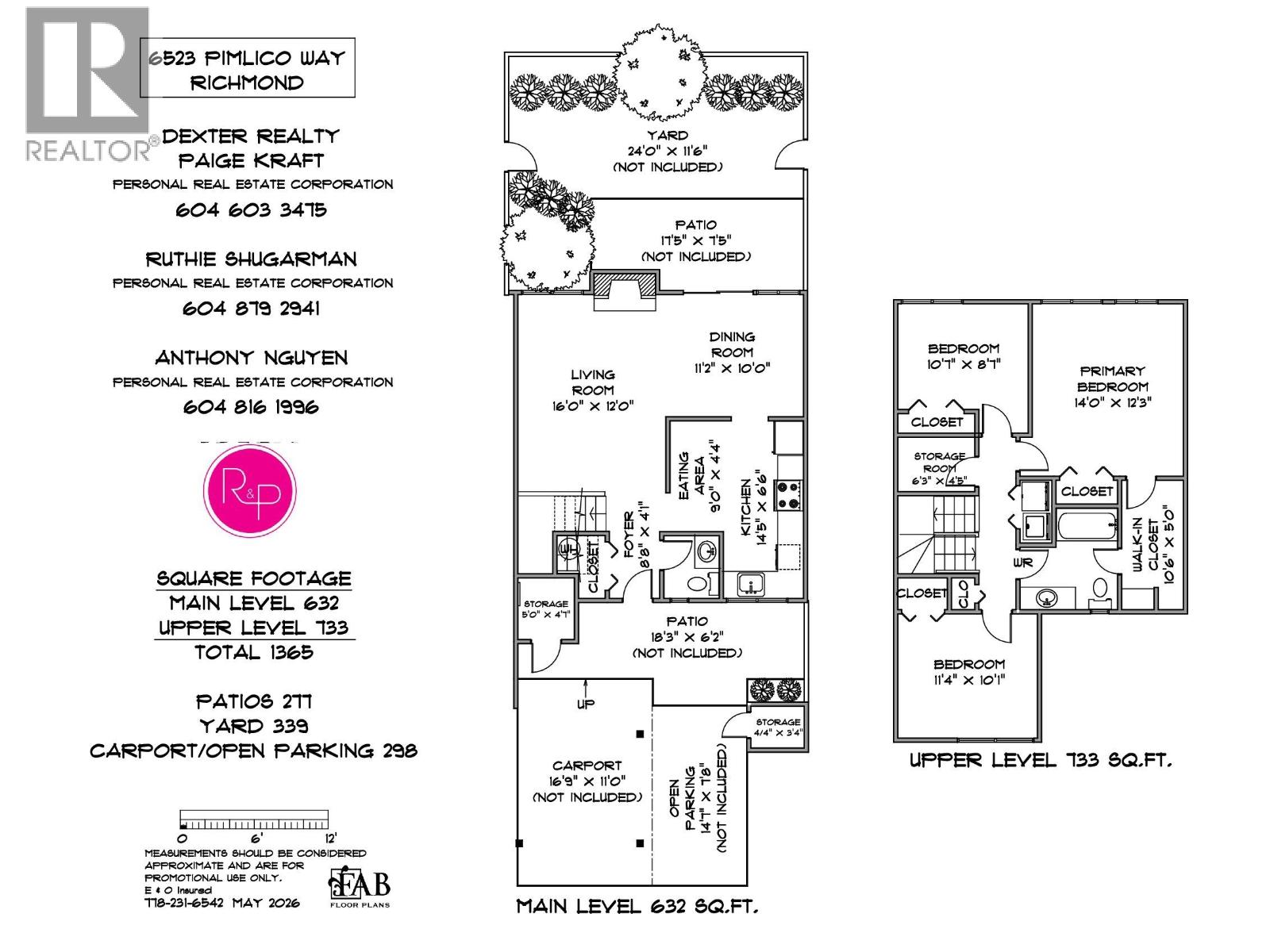 6523 PIMLICO Way, Richmond