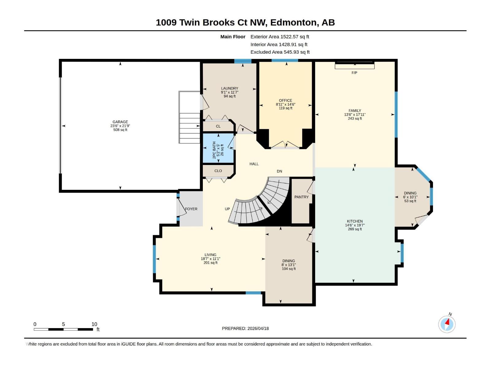 1009 TWIN BROOKS CO NW, Edmonton