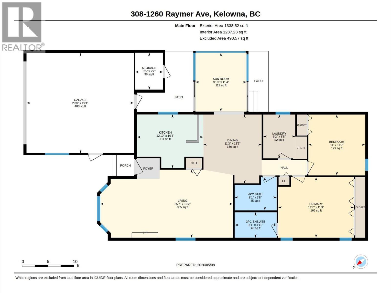 1260 Raymer Avenue Unit# 308, Kelowna