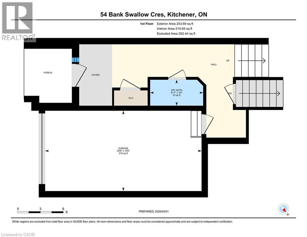 54 BANK SWALLOW Crescent, Kitchener, Ontario, N2P0J7 — Photo 44