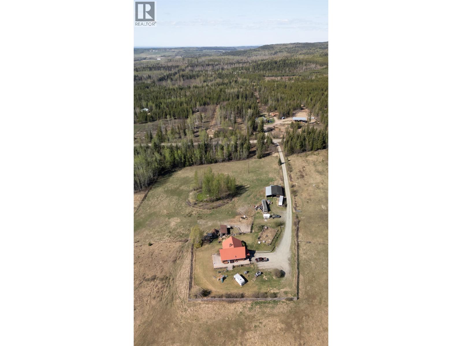 Backyard of 10725 GROVE ROAD · Prince George, BC