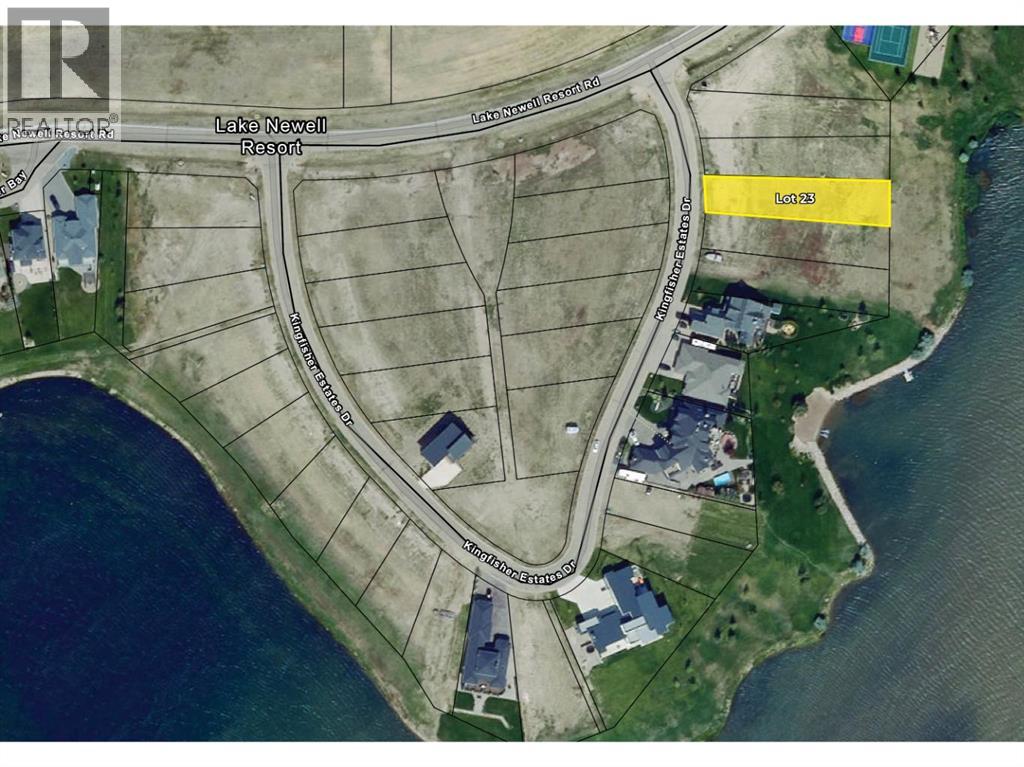 Lot 23 Kingfisher Estates Drive, Lake Newell Resort, Alberta, T1R0X5