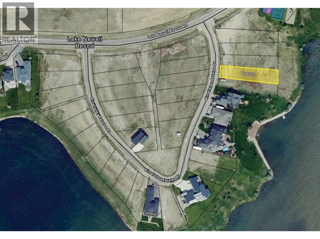 Lot 22 Kingfisher Estates Drive, Lake Newell Resort, Alberta, T1R0X5
