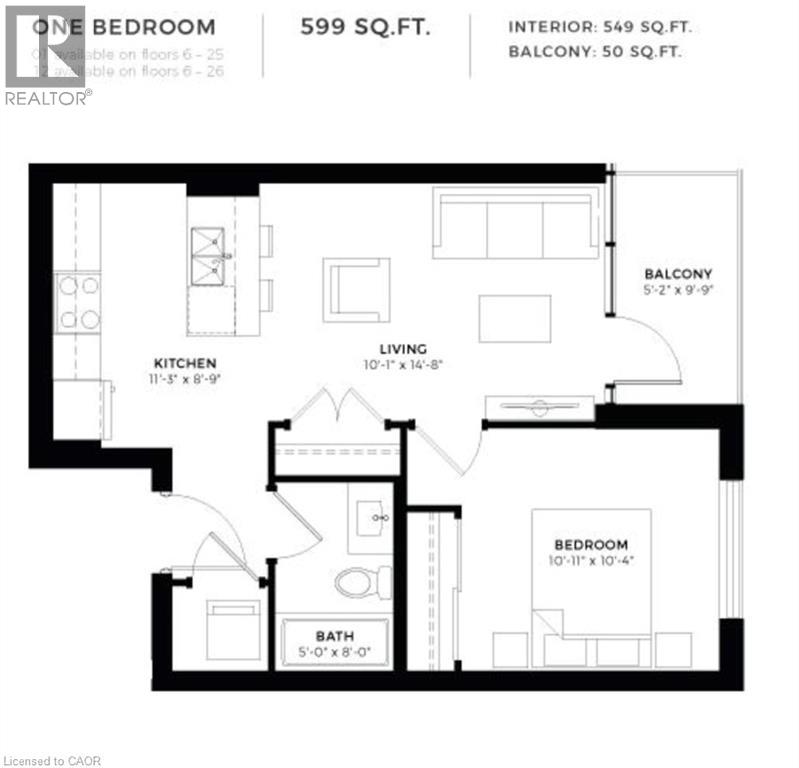 #2512 108 GARMENT Street - 36