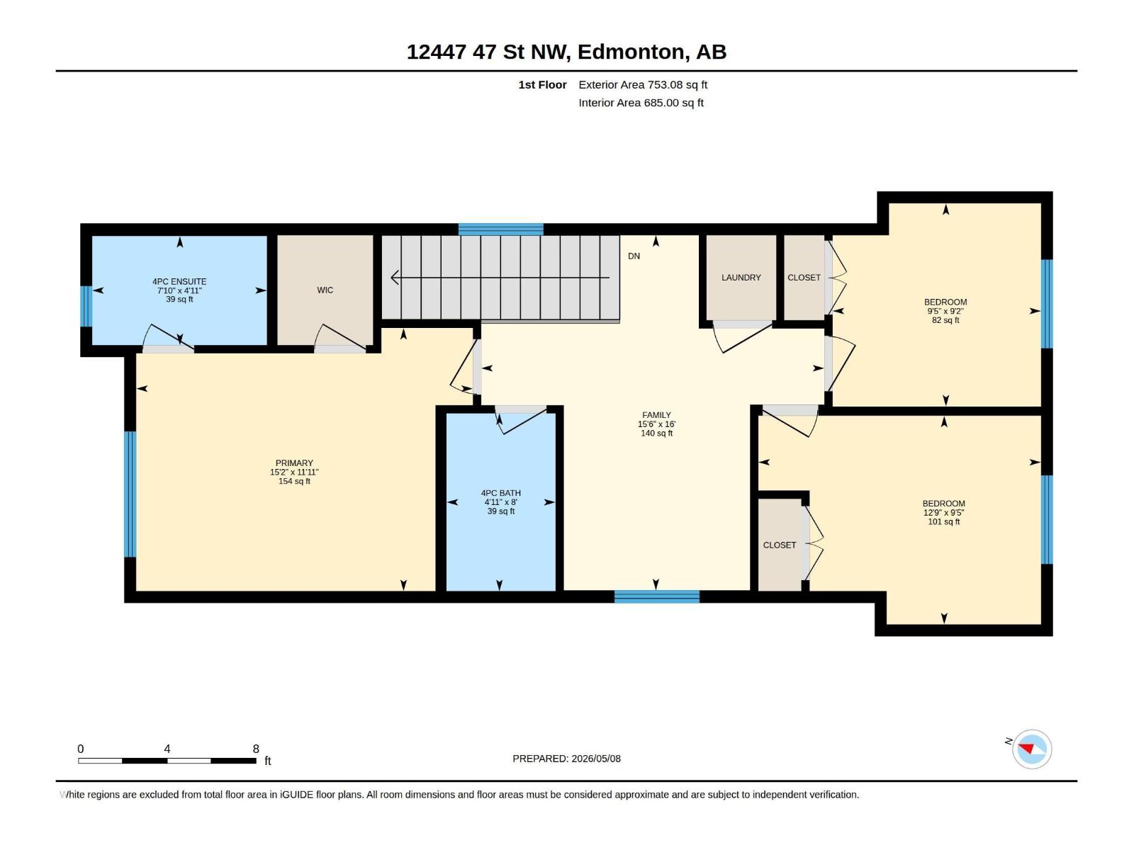 12447 47 ST NW, Edmonton