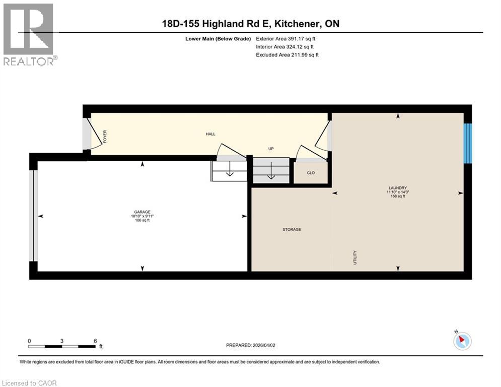 155 HIGHLAND Crescent Unit# D18, Kitchener, Ontario, N2M0A1 — Photo 12
