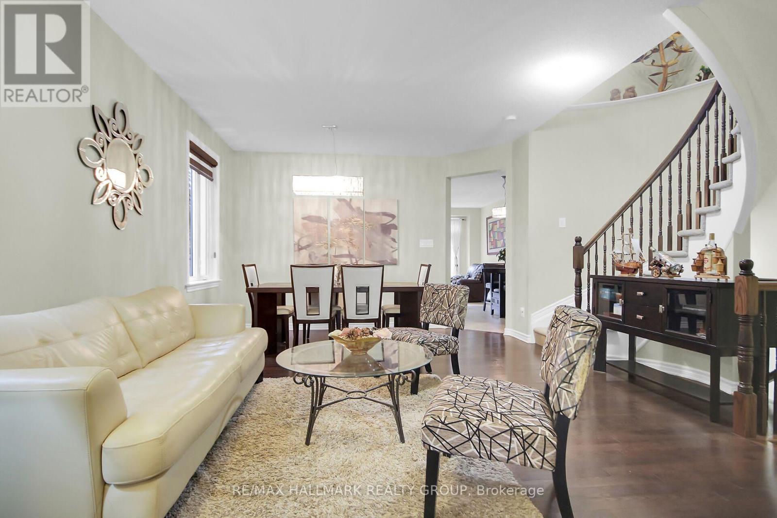 View into living room