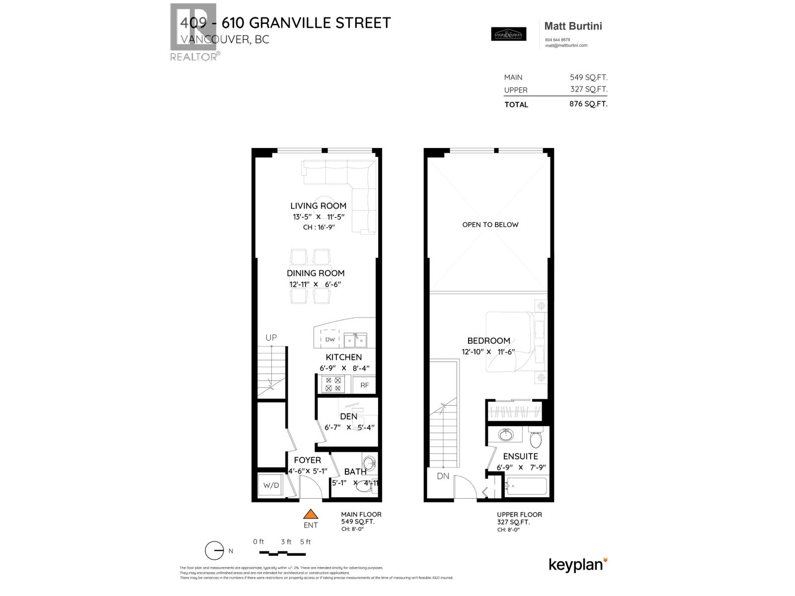 1 Bed, 2 Bath Apartment for Sale in Vancouver – 409 610 GRANVILLE STREET, Vancouver – MLS# R3121896 - Image 32
