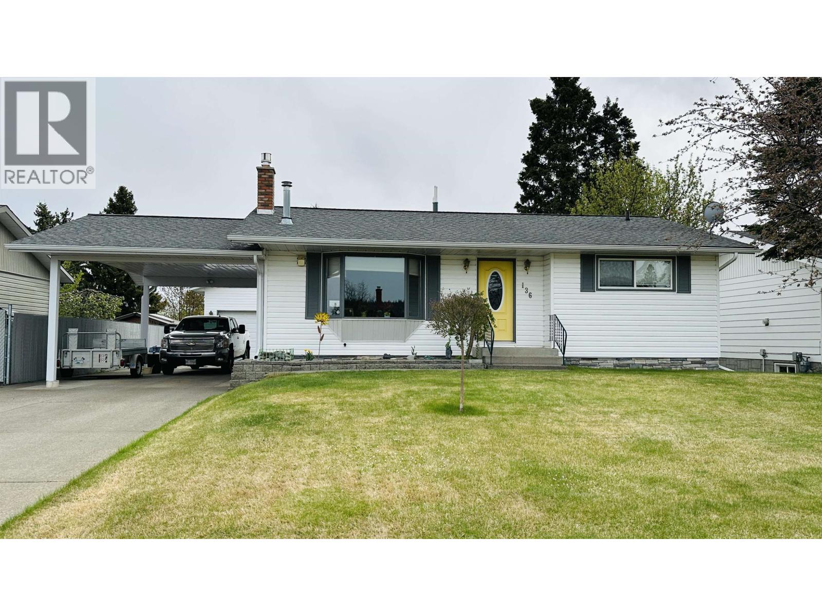 Front exterior of 136 PORTAGE STREET · Prince George, BC