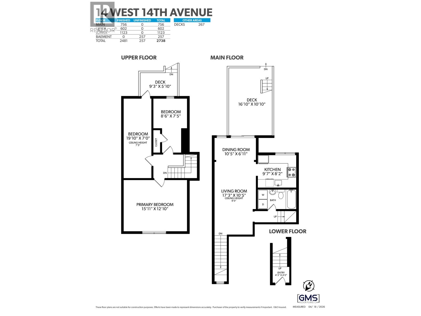 6 Bed, 3 Bath House for Sale in Vancouver – 14 W 14TH AVENUE, Vancouver – MLS# R3121065 - Image 23