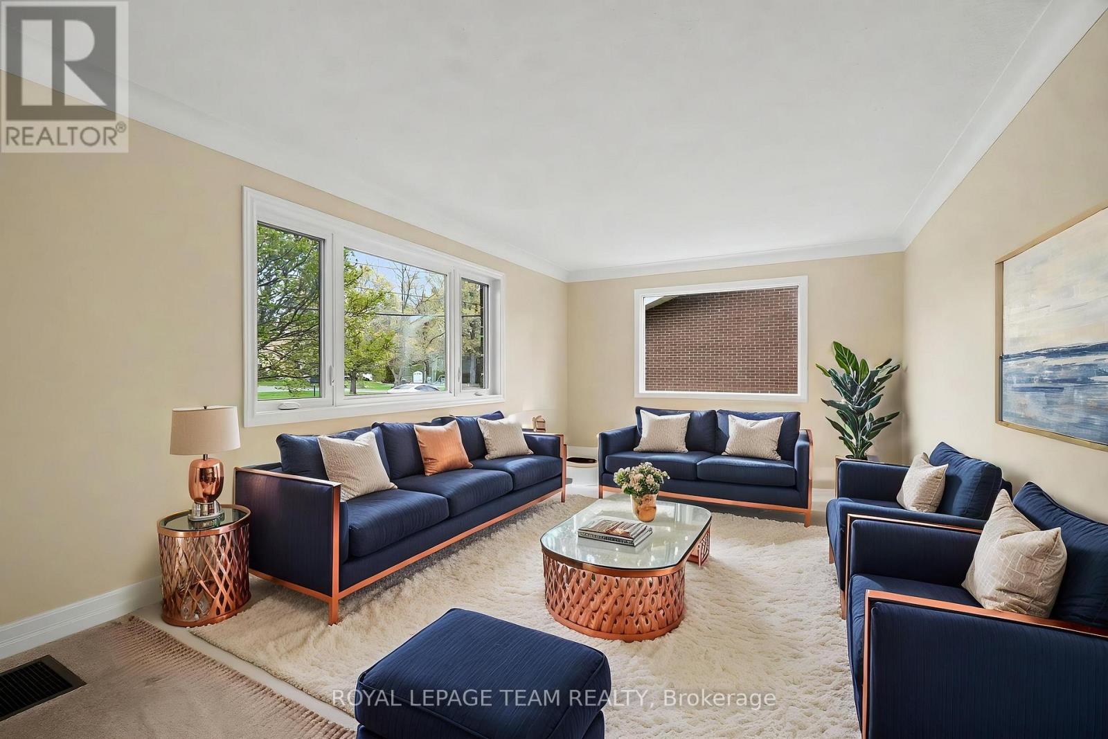 Formal living room (virtually staged).