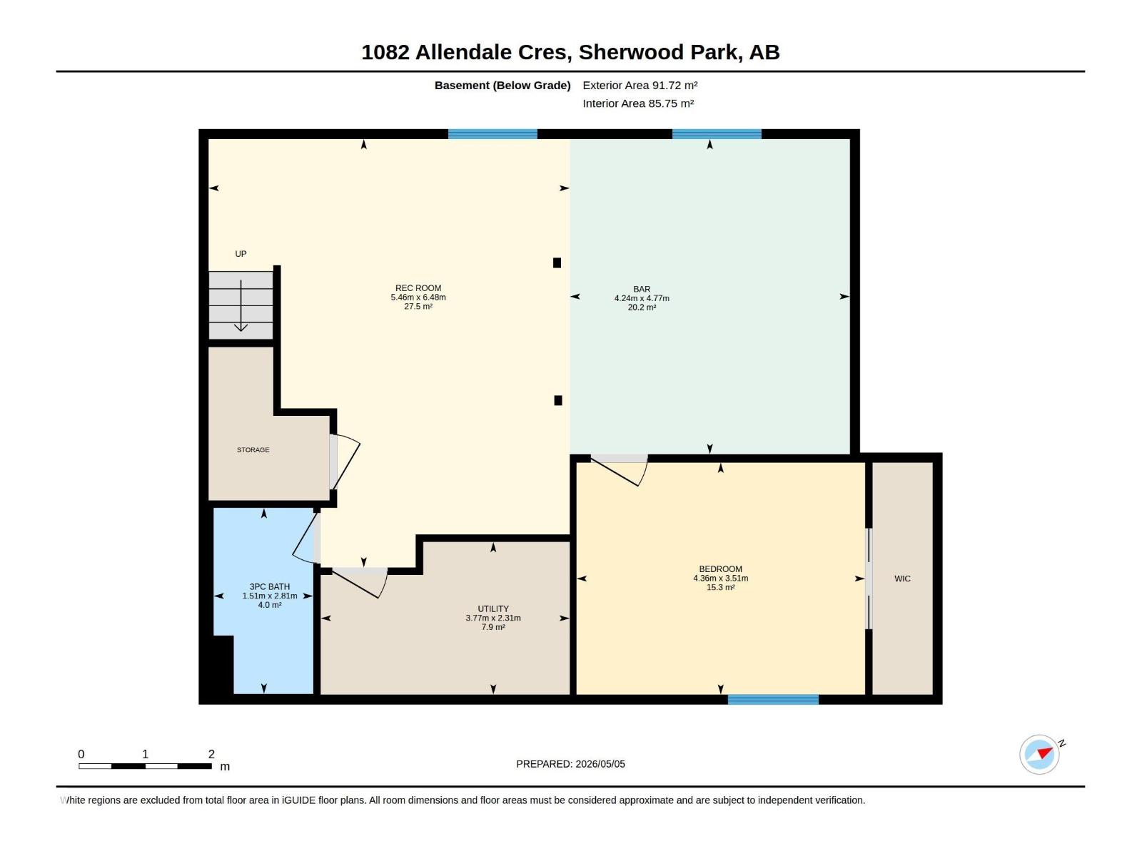 1082 ALLENDALE CR, Sherwood Park
