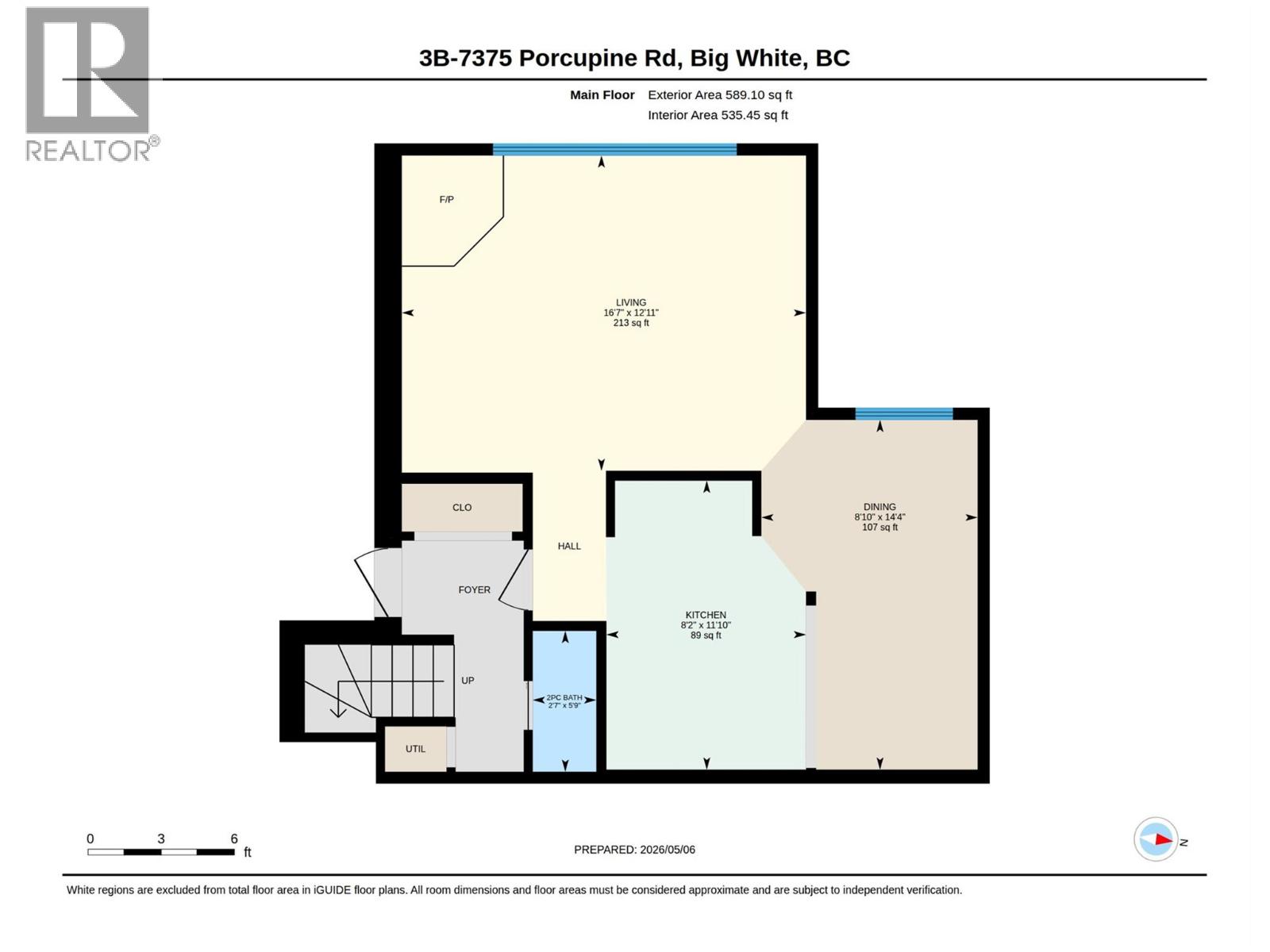 7375 Porcupine Road Unit# B3, Big White
