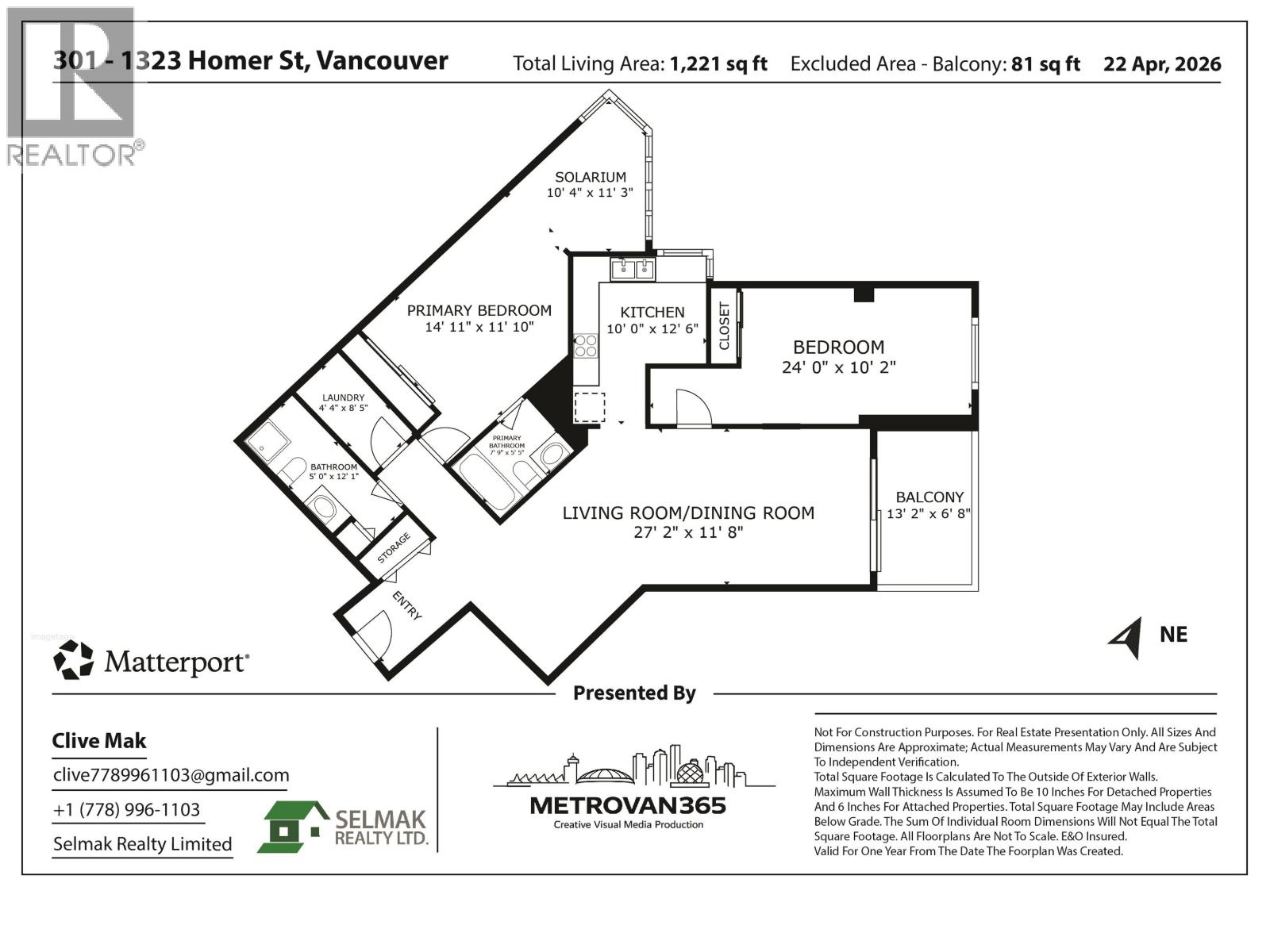 2 Bed, 2 Bath Apartment for Sale in Vancouver – 301 1323 HOMER STREET, Vancouver – MLS# R3122026 - Image 25