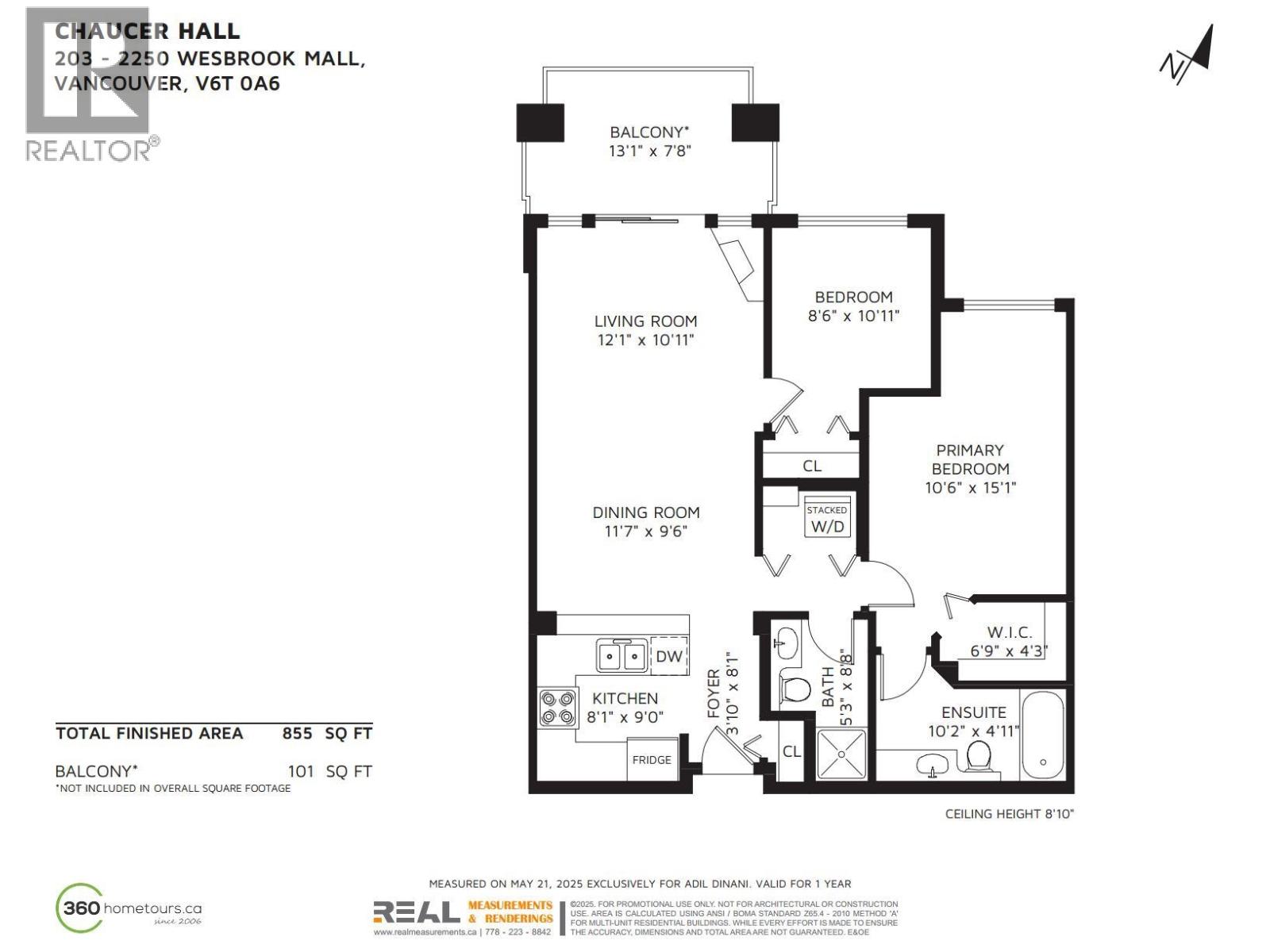 2 Bed, 2 Bath Apartment for Sale in Vancouver – 203 2250 WESBROOK MALL, Vancouver – MLS# R3122130 - Image 20