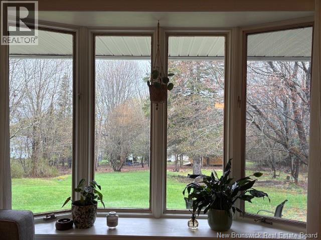 Overlooking the property.