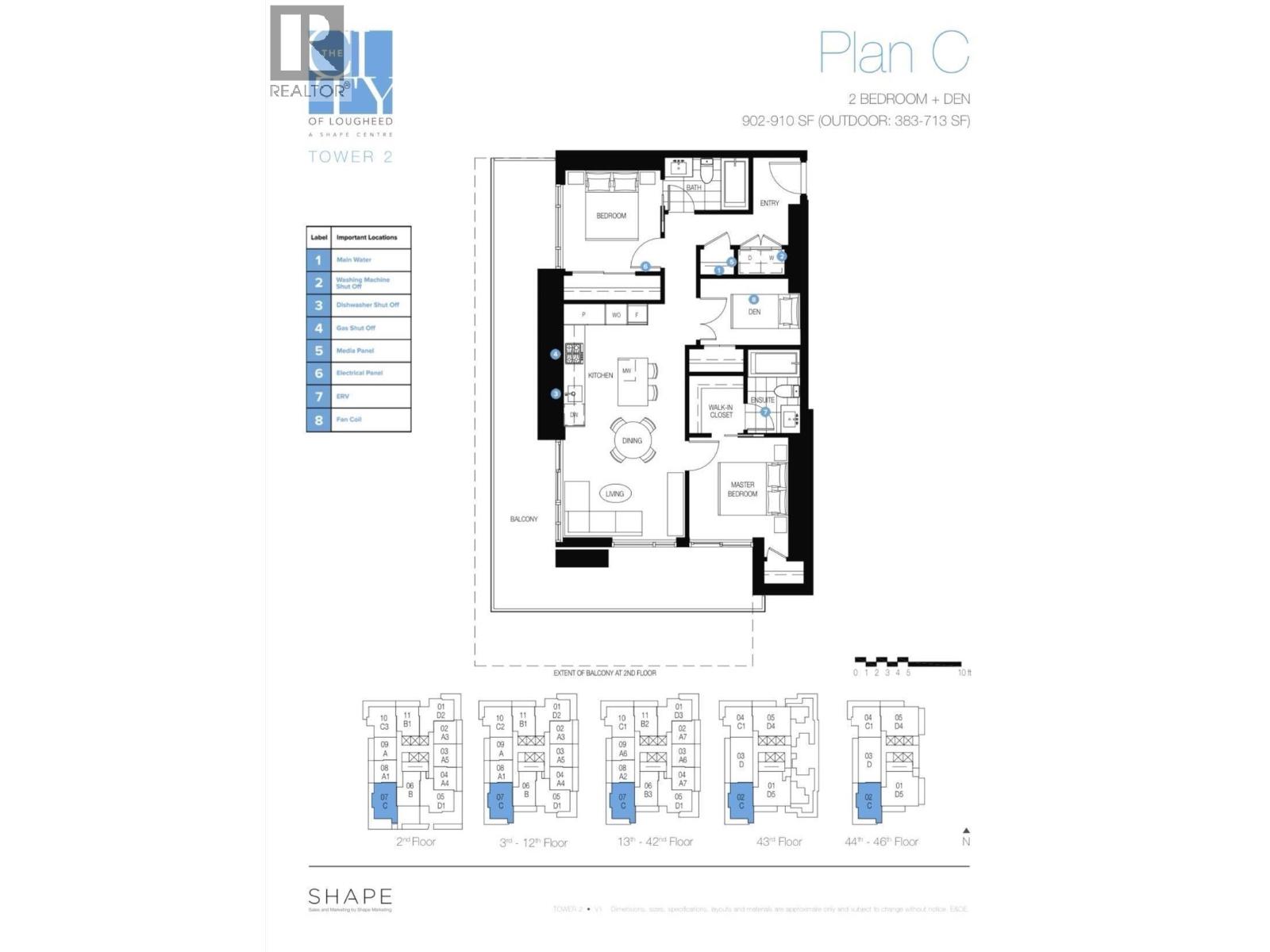 2 Bed, 2 Bath Apartment for Sale in Burnaby – 3407 3833 EVERGREEN PLACE, Burnaby – MLS# R3122063 - Image 36