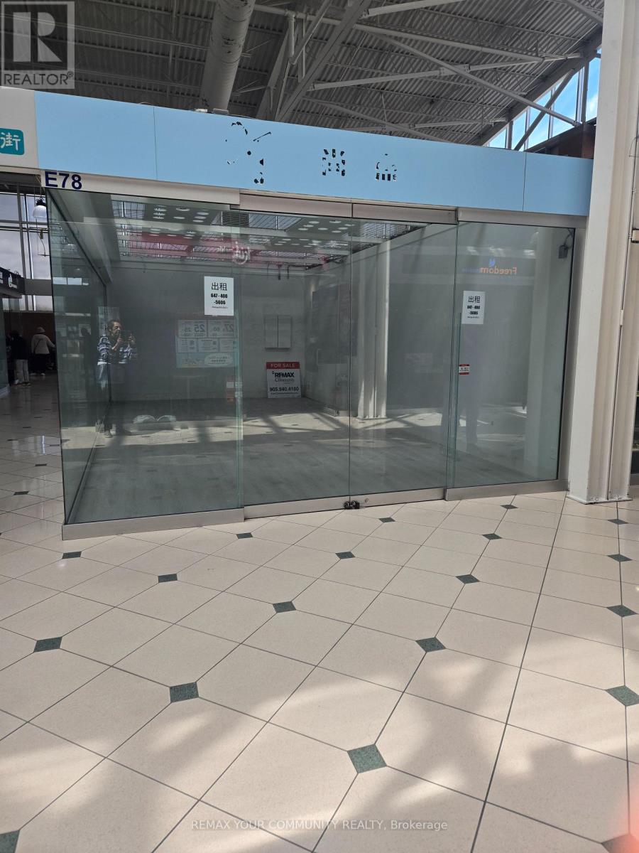 E78 – 4300 STEELES AVENUE E