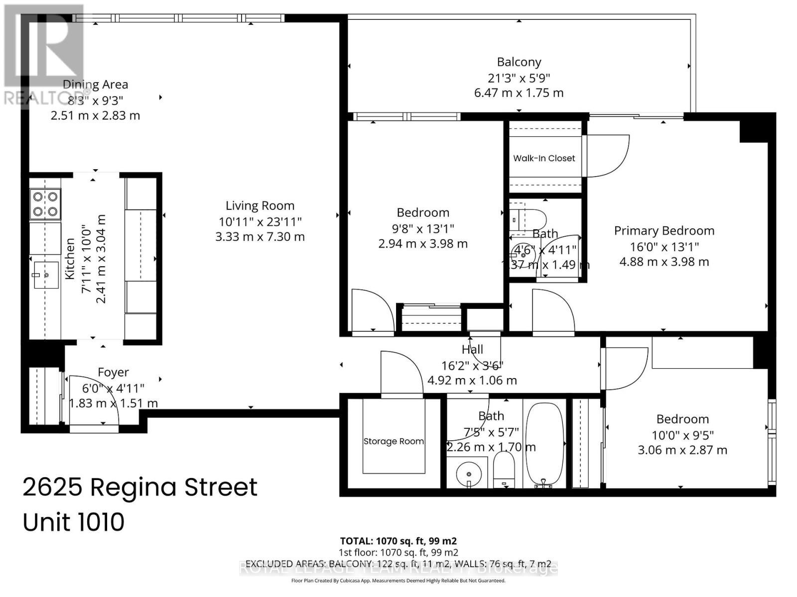 #1010 2625 REGINA STREET - 50