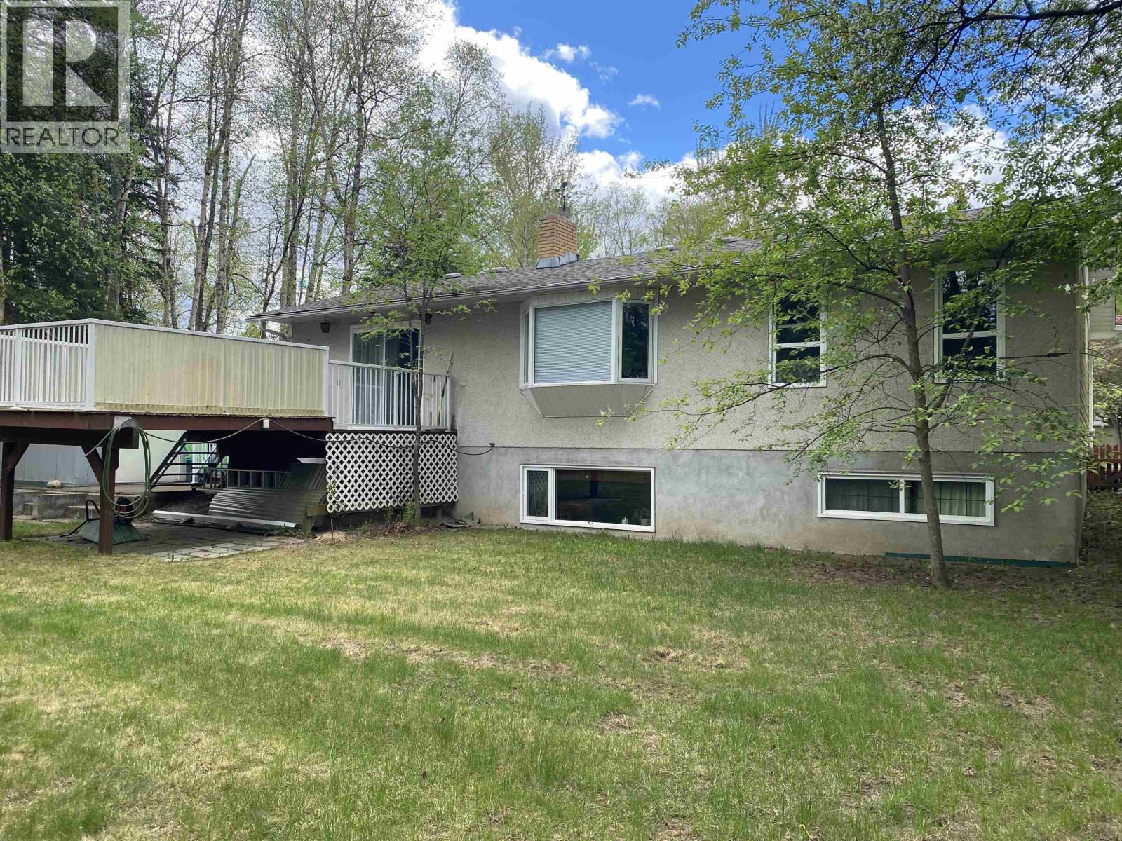 Backyard of 5550 SIMON FRASER AVENUE · Prince George, BC