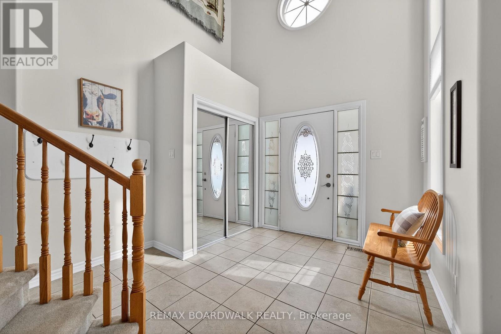 Spacious Front Foyer w/Soaring Ceilings
