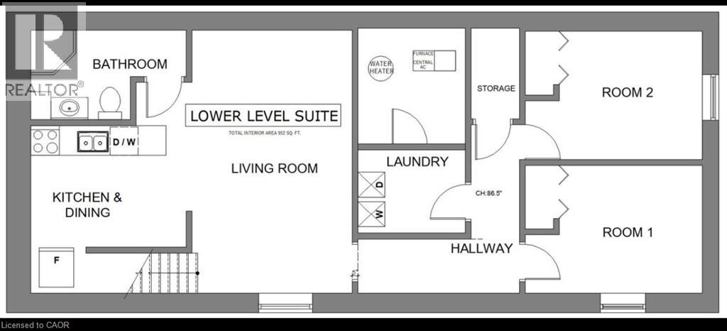 23 IVANHOE Road Unit# LOWER, Brantford, Ontario, N3R6T9 — Photo 3