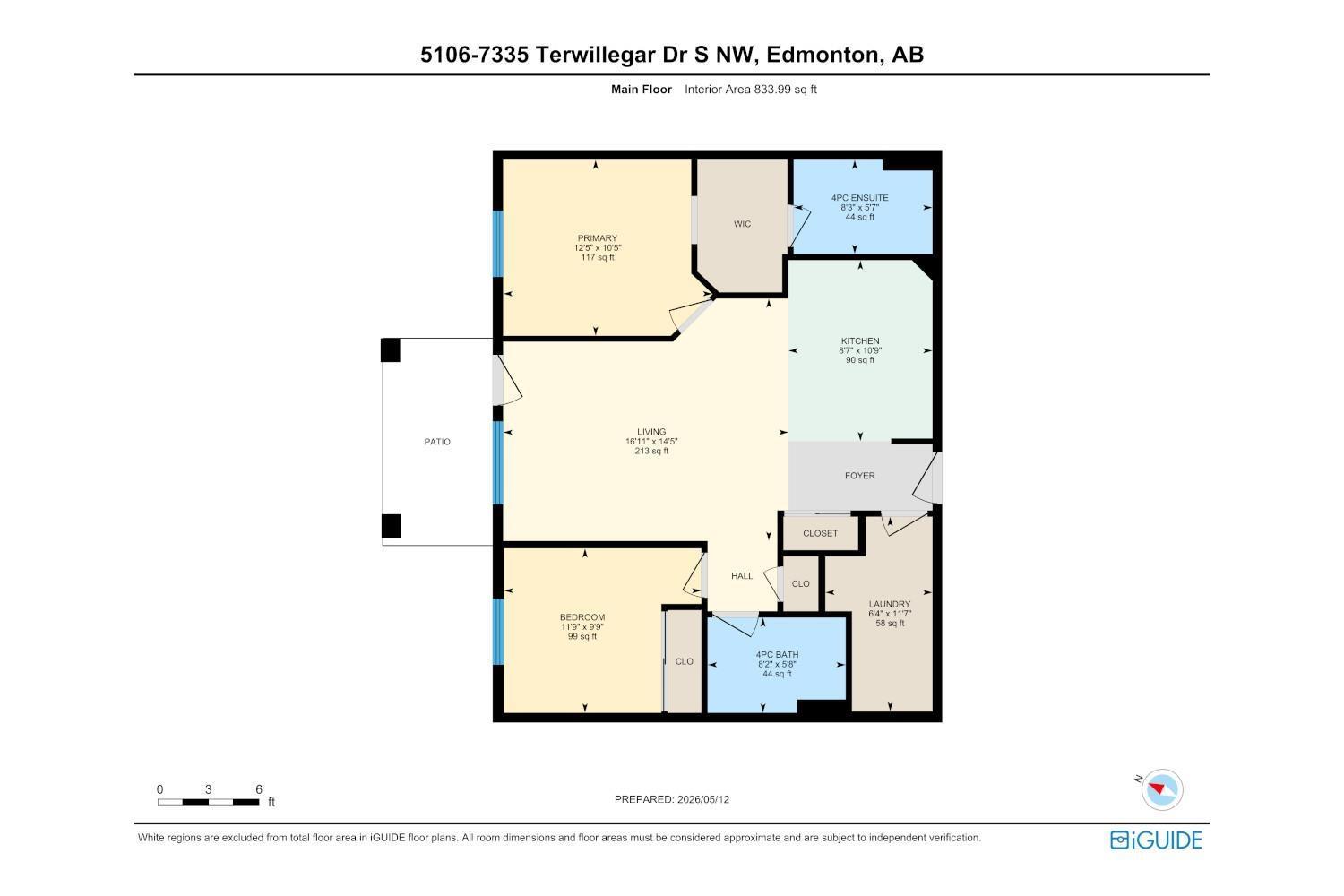 #5106 7335 SOUTH TERWILLEGAR DR NW - 23