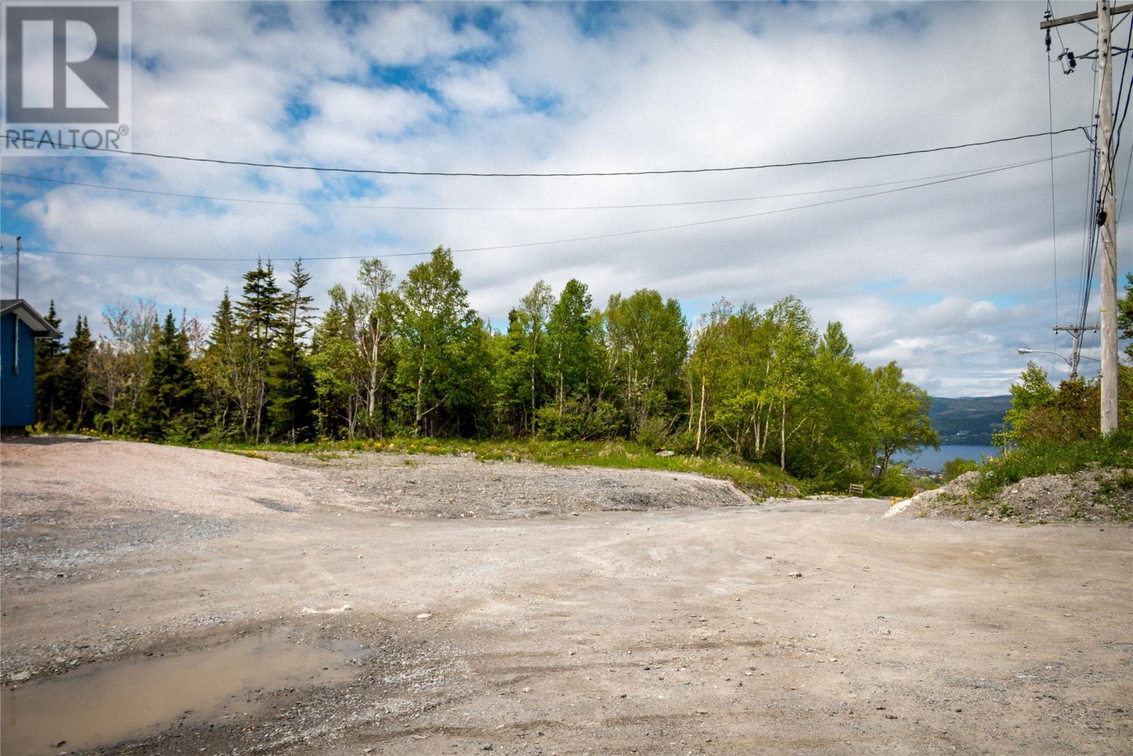 Land Access - Right side of building/tank