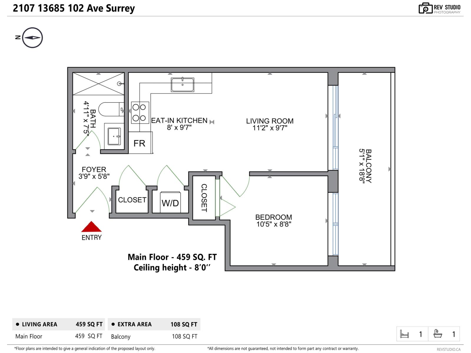 2107 13685 102 AVENUE, Surrey