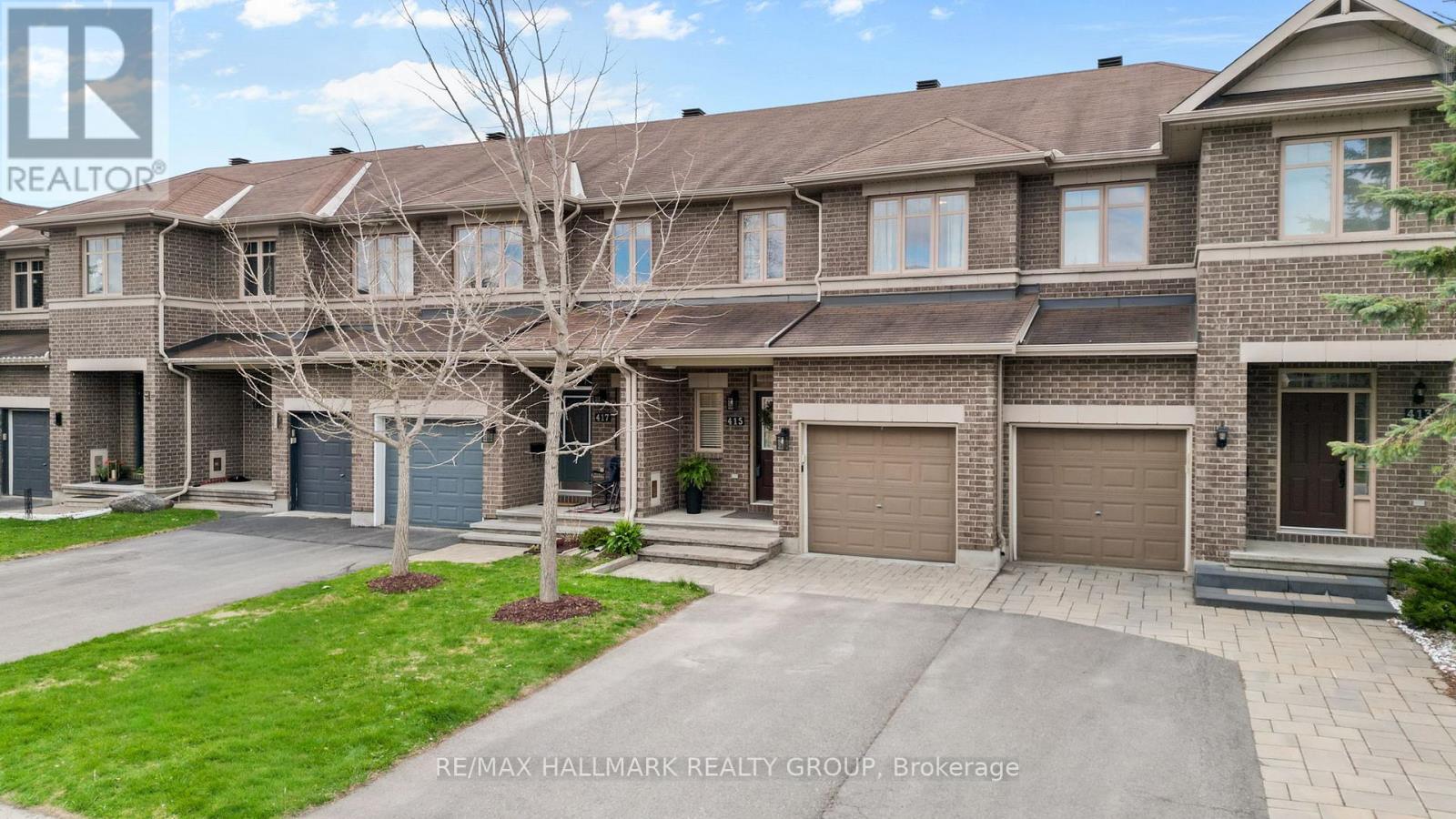 Brick Exterior with 2 driveway  parking space