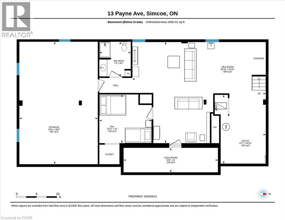 13 PAYNE Avenue, Simcoe, Ontario, N3Y4C2 — Photo 32