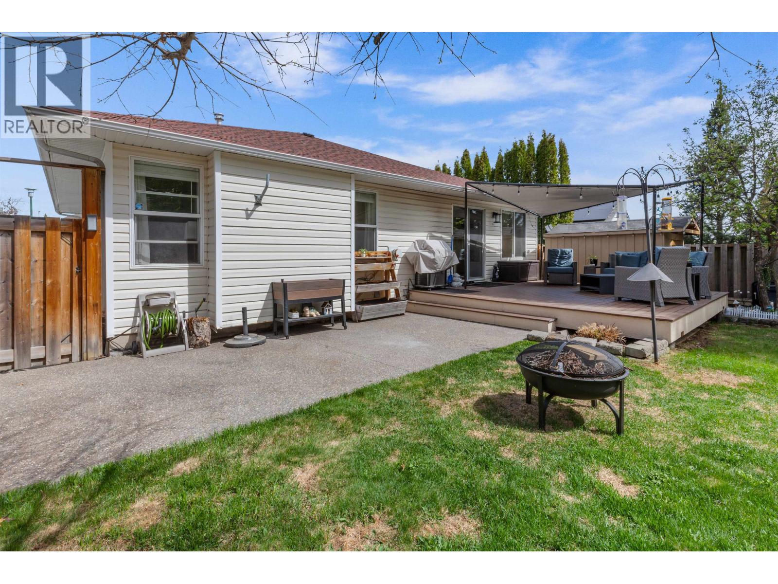 Backyard of 3243 ST FRANCES CRESCENT · Prince George, BC