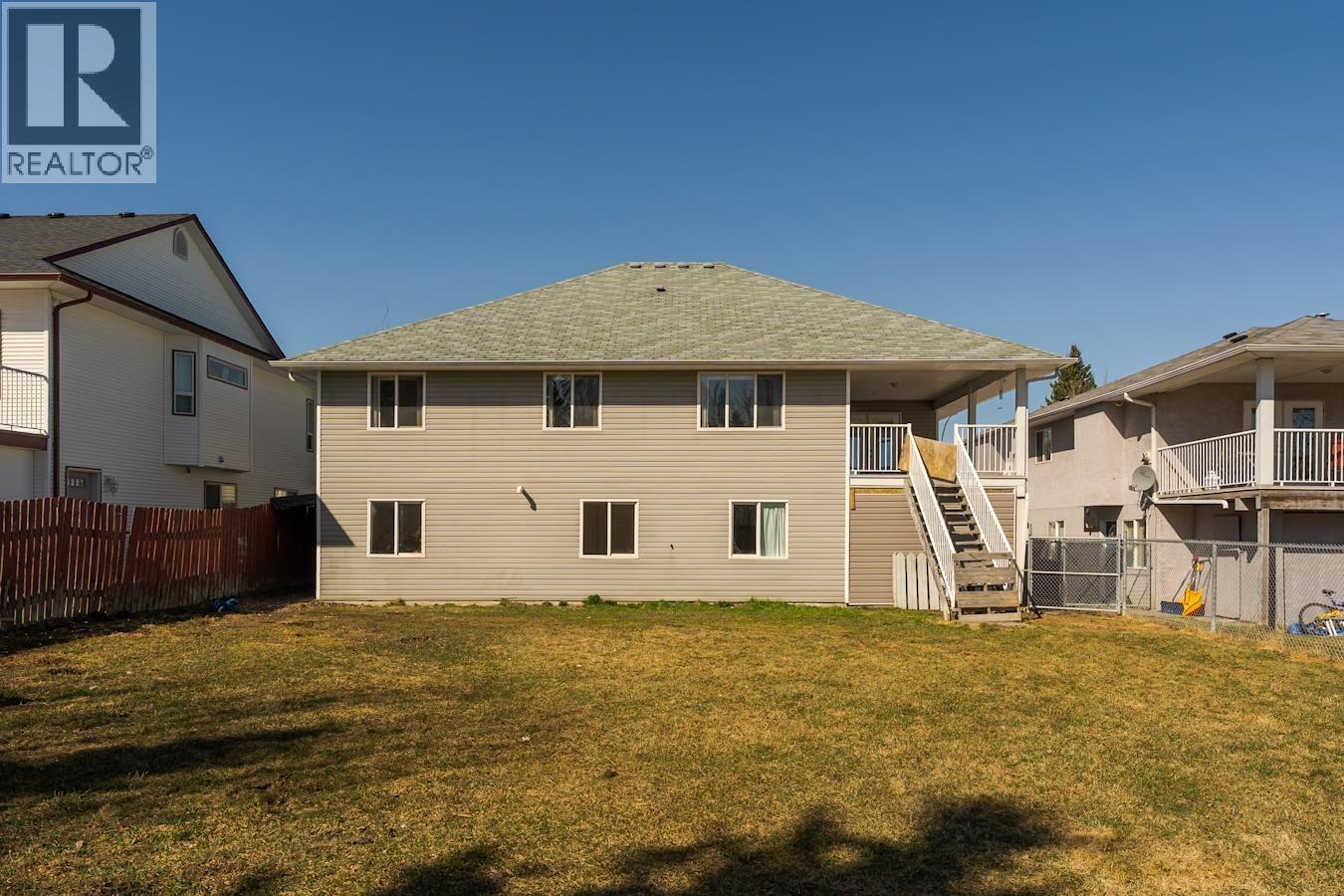 Backyard of 6982 EUGENE ROAD · Prince George, BC