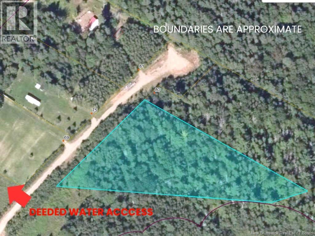 Approximate Property Boundaries and Water Access Location