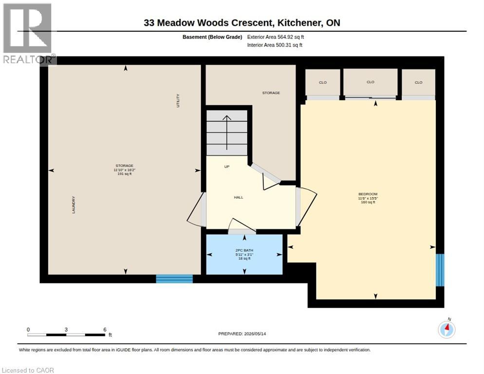 33 MEADOW WOODS Crescent, Kitchener, Ontario, N2N1T3 — Photo 3