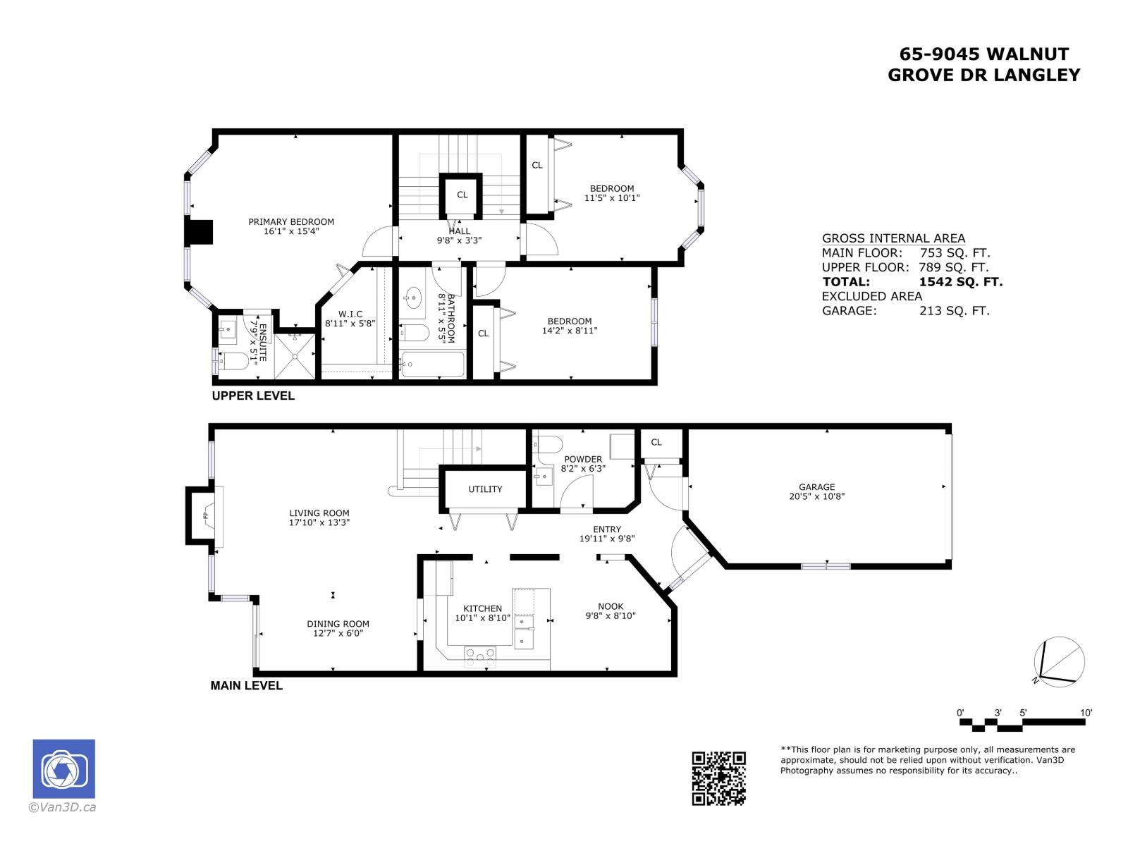3 Bed, 3 Bath Townhouse for Sale in Langley – 65 9045 WALNUT GROVE DRIVE, Langley – MLS# R3114375 - Image 26