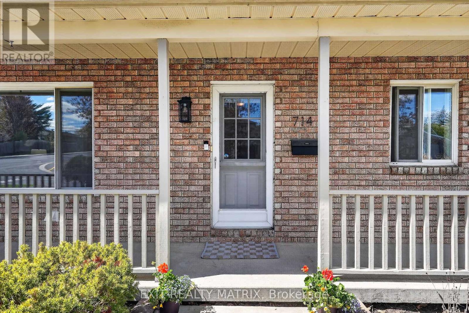Entry 1 of 2: quaint & freshened up front porch