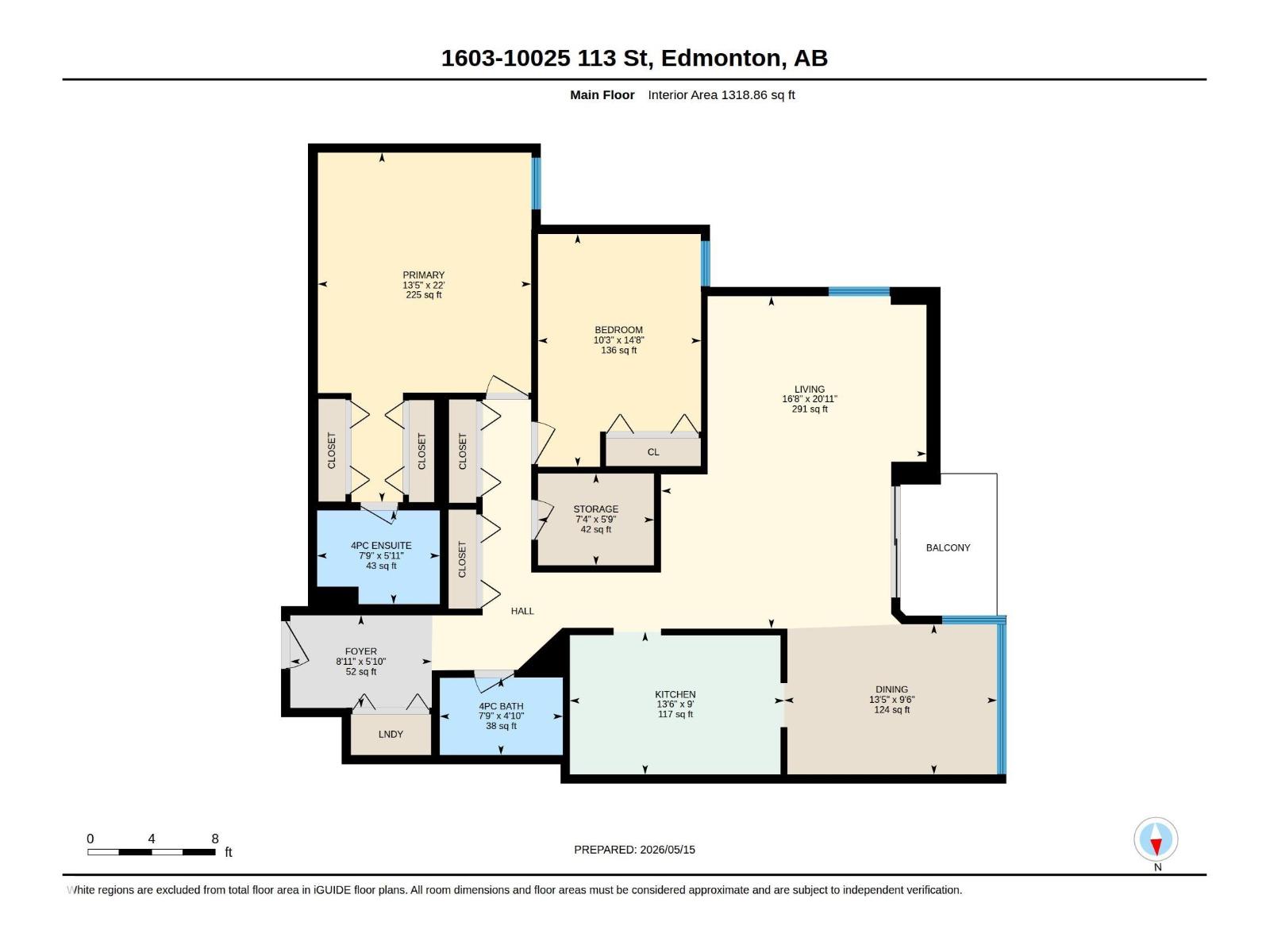 #1603 10025 113 ST NW - 46