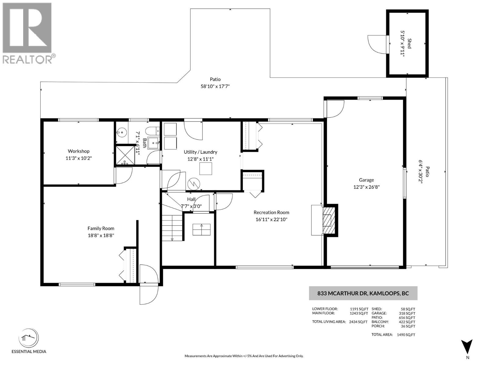 833 MCARTHUR Drive - 58