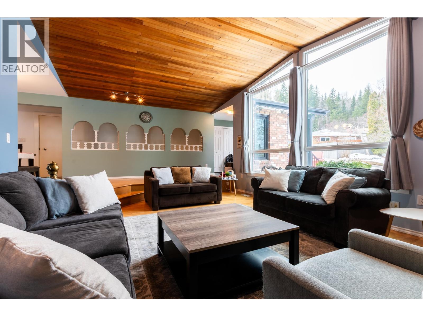 Backyard of 4549 DELTA PLACE · Prince George, BC