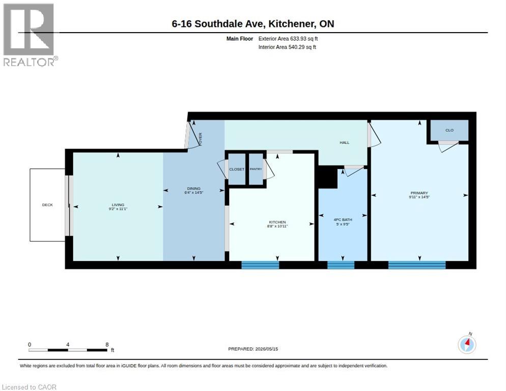 16 SOUTHDALE Avenue Unit# 6, Kitchener, Ontario, N2M3V5 — Photo 4