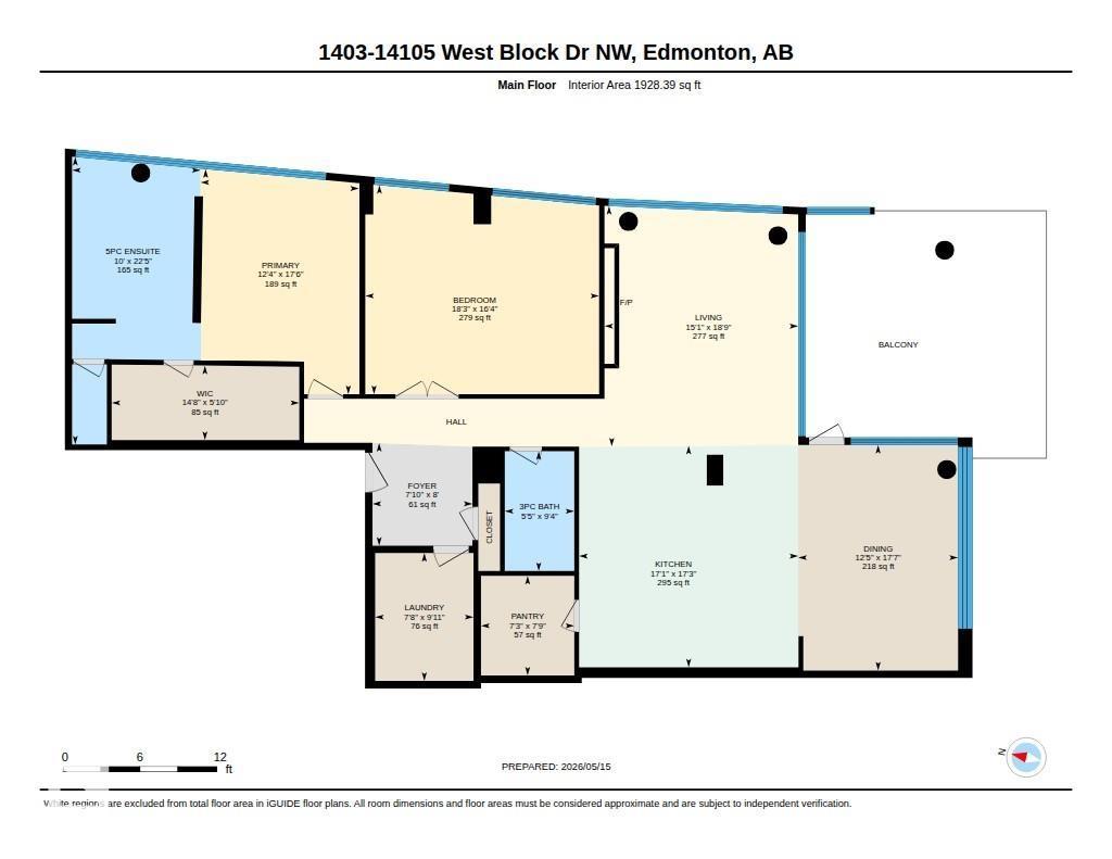 #1403 14105 WEST BLOCK DR NW, Edmonton