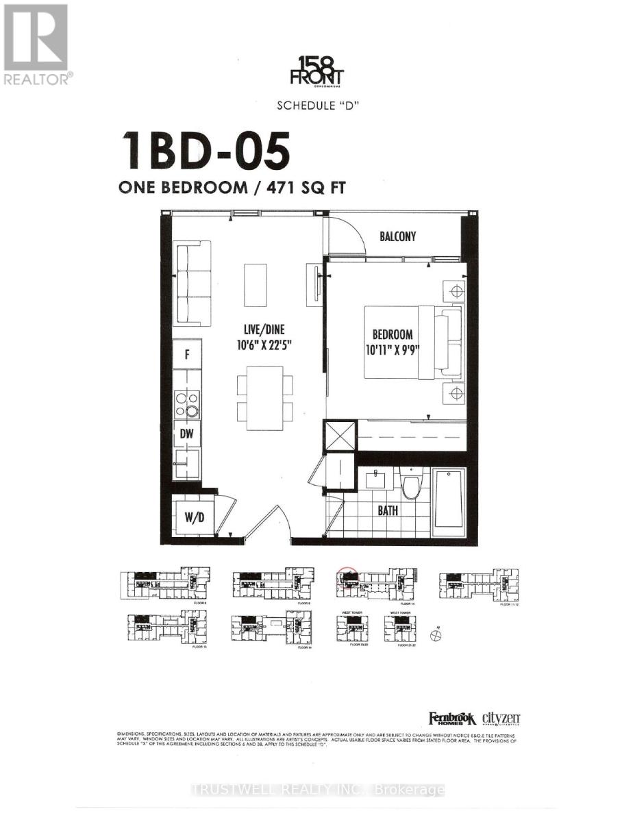 #1004 158 FRONT STREET E - 10