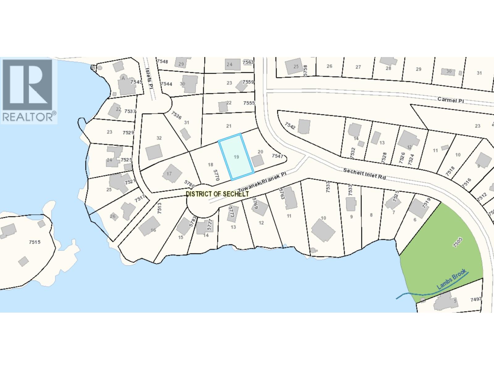 Lot 19 TUWANEK PLACE, Sechelt