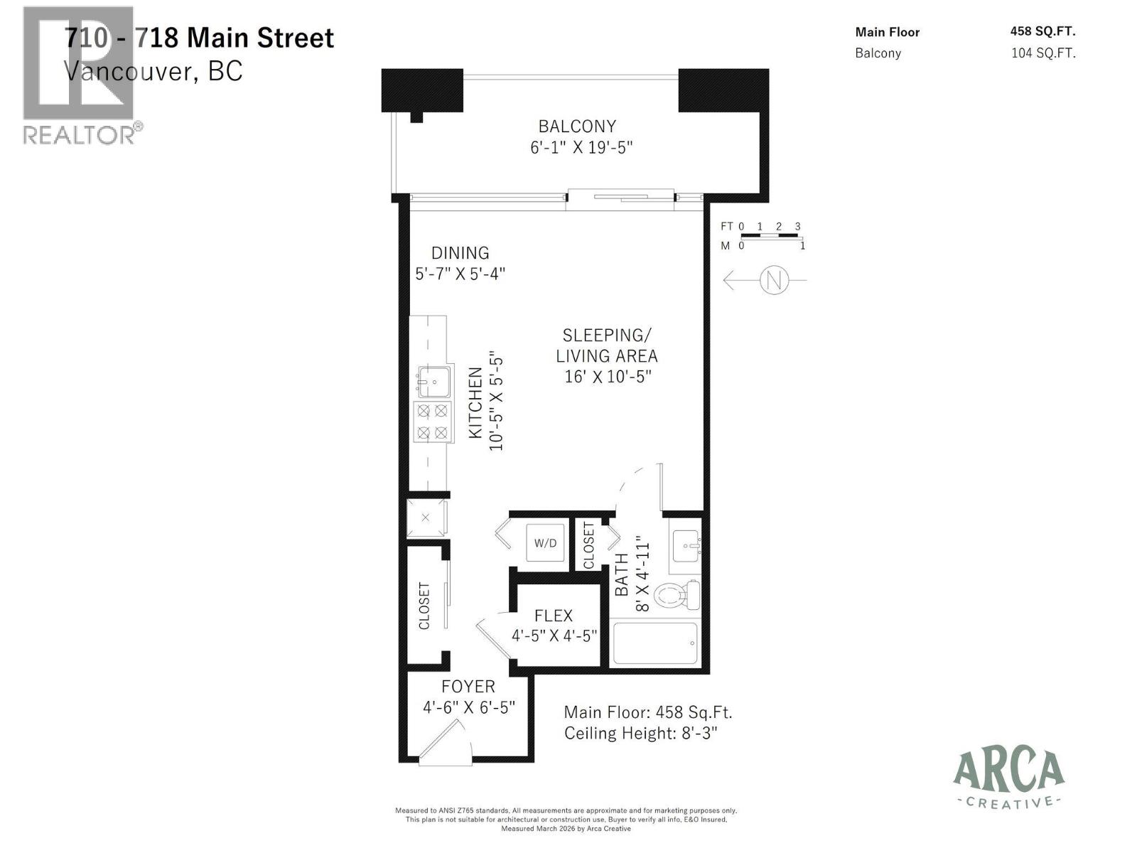 1 Bath Condo for Sale in Vancouver – 710 718 MAIN STREET, Vancouver – MLS# R3108744 - Image 25