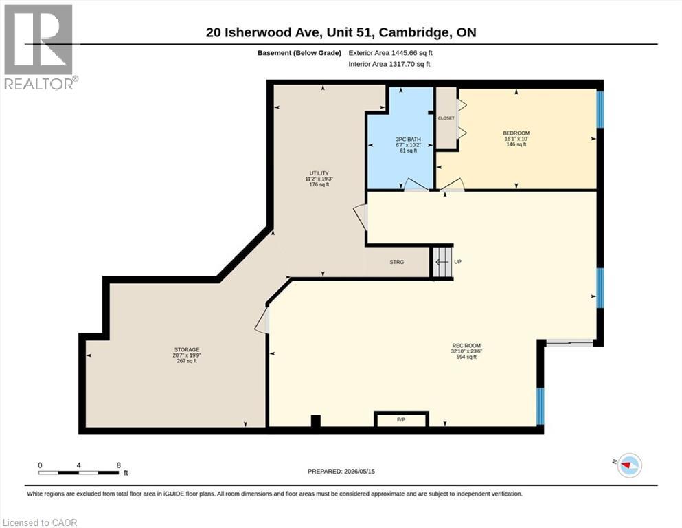 20 ISHERWOOD Avenue Unit# 51, Cambridge, Ontario, N1R8P9 — Photo 31