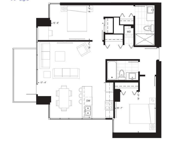 #1601 10180 103 ST NW - 6