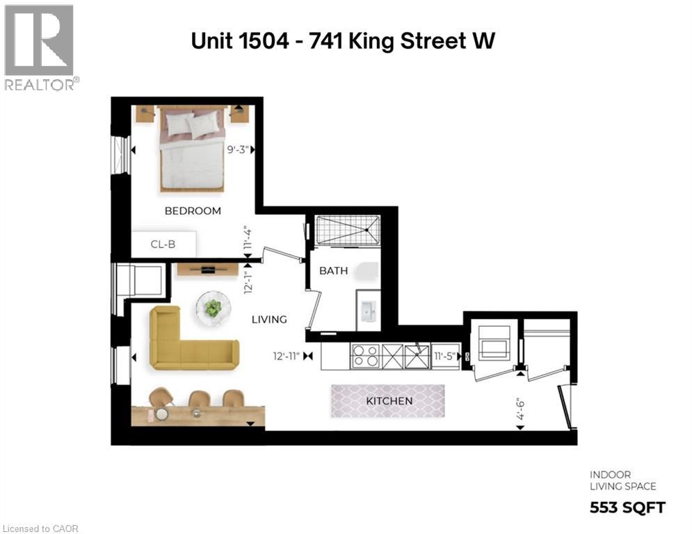#1504 741 KING Street W - 2