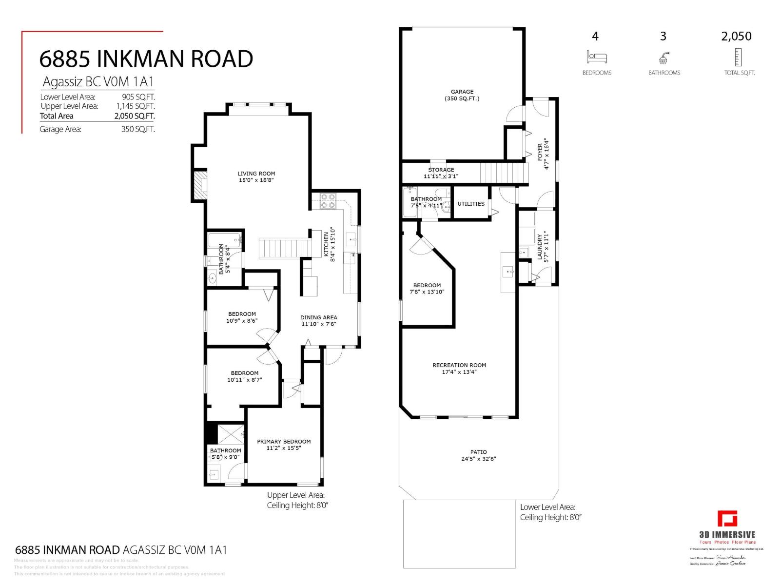 6885 INKMAN ROAD, Agassiz, Agassiz