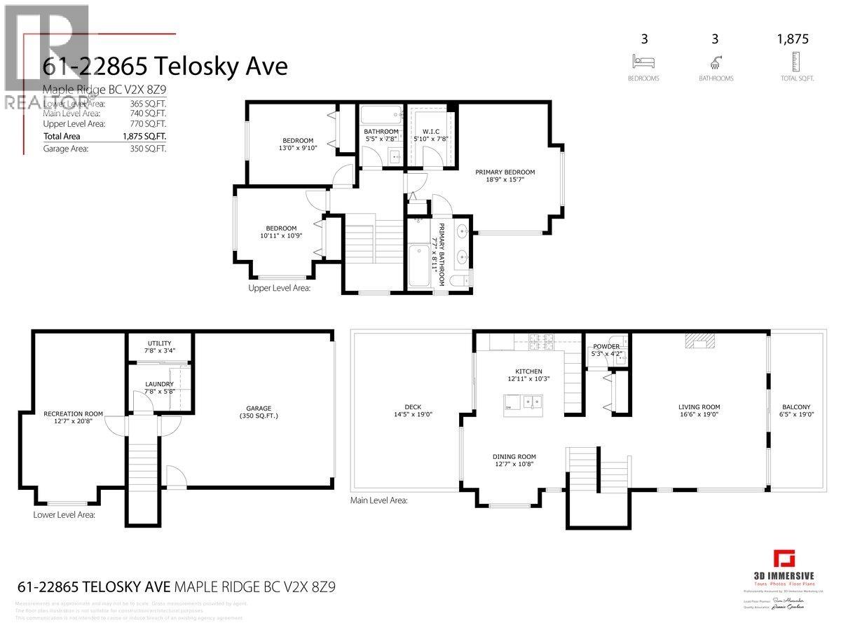 61 22865 TELOSKY AVENUE, Maple Ridge